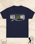 Raasta Safar Manzil Travel Cotton Tshirt Swiftsoul 