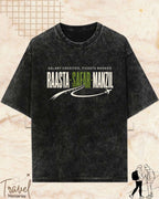 Raasta Safar Manzil Travel Cotton Tshirt Swiftsoul 