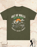 Raasta Safar Manzil Travel Cotton Tshirt Swiftsoul 