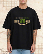 Raasta Safar Manzil Travel Cotton Tshirt Swiftsoul 