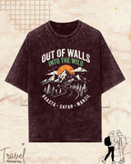 Raasta Safar Manzil Travel Cotton Tshirt Swiftsoul 