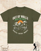 Raasta Safar Manzil Travel Cotton Tshirt Swiftsoul