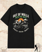 Raasta Safar Manzil Travel Cotton Tshirt Swiftsoul 