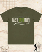 Raasta Safar Manzil Travel Cotton Tshirt Swiftsoul