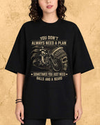 Rebel Beard Motorcycle Cotton Tshirt Billien LLC 