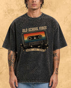 Retro Cassette Music Cotton Tshirt Billien LLC 