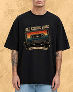 Retro Cassette Music Cotton Tshirt