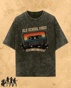 Retro Cassette Music Cotton Tshirt Billien LLC 