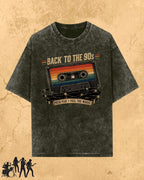 Retro Cassette Music Cotton Tshirt Billien LLC 