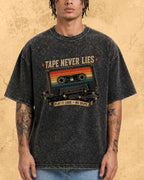 Retro Cassette Music Cotton Tshirt Swiftsoul 