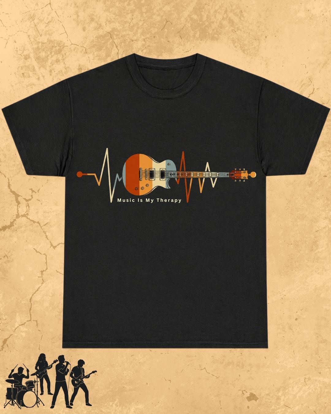 Music Therapy Cotton T-Shirt