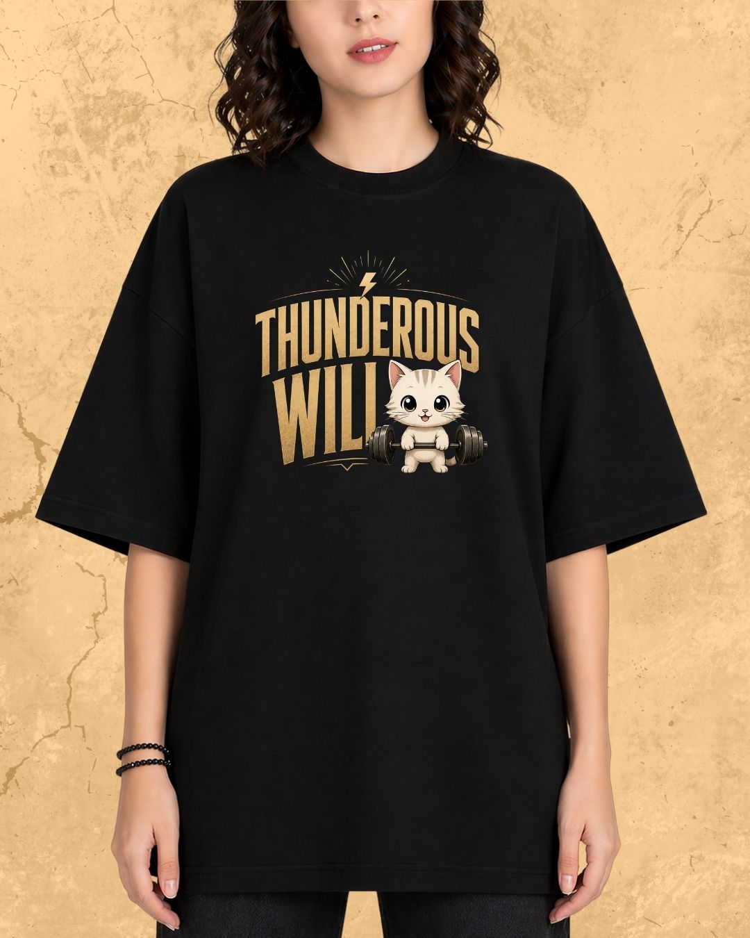Meow Workout Cotton Tee