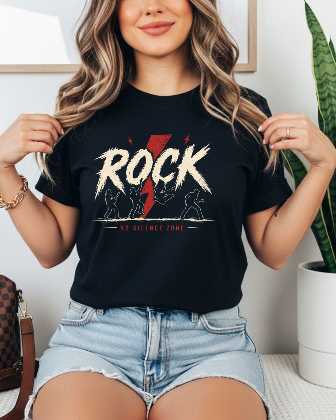 Rock Music Cotton Tshirt
