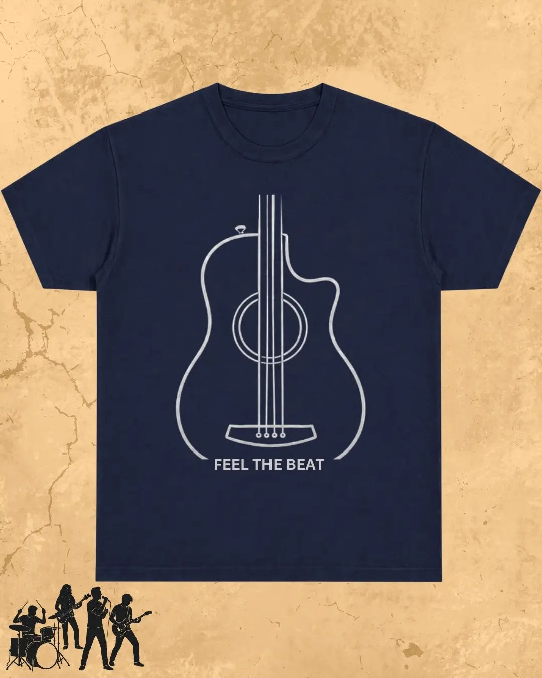 Guitar Music Cotton T-Shirt