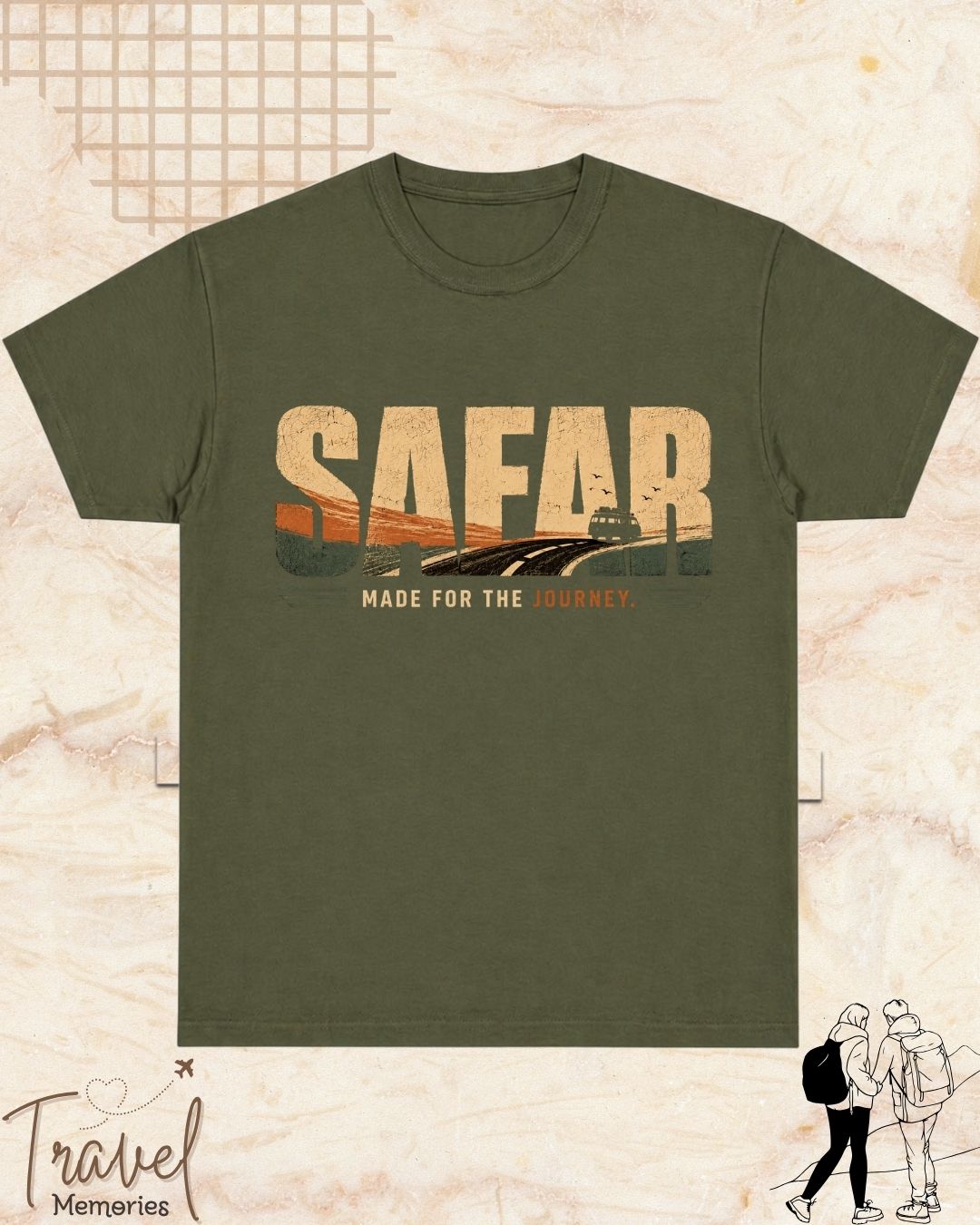 Dil Se Traveller Cotton Tshirt