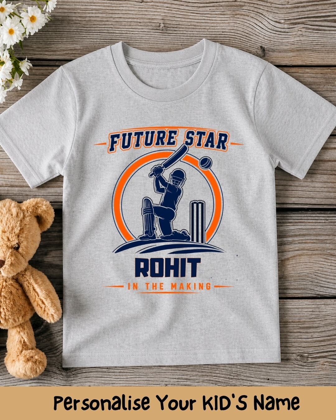 Future Sport Star Custom Kid Cotton Tee