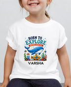 Ocean Theme Custom Kid Cotton Tshirt