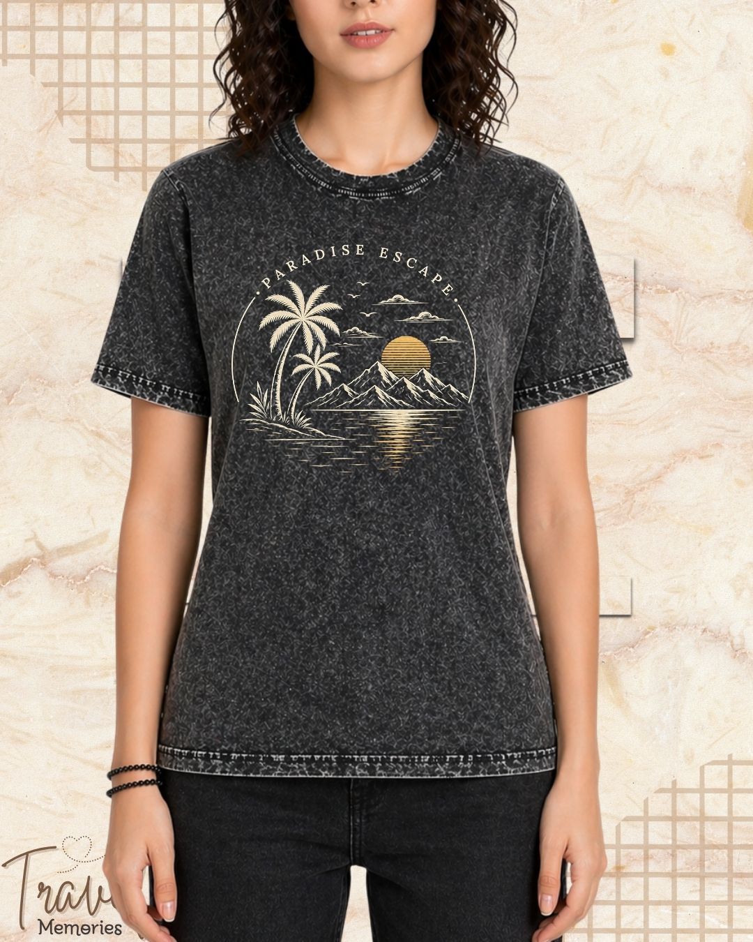 Scenic Route Vintage Adventure Cotton Tshirt