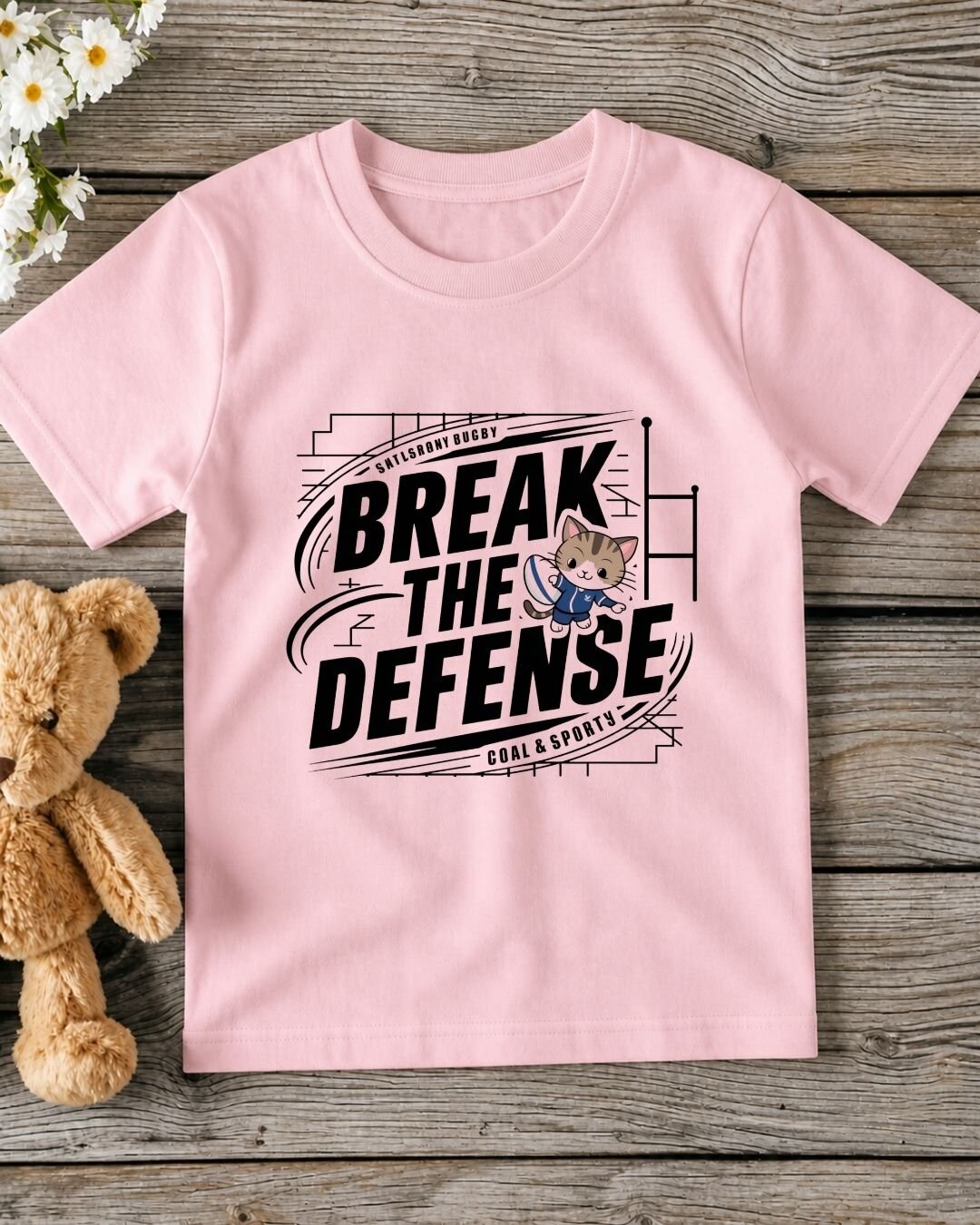 Rugby Kid Cotton Tee