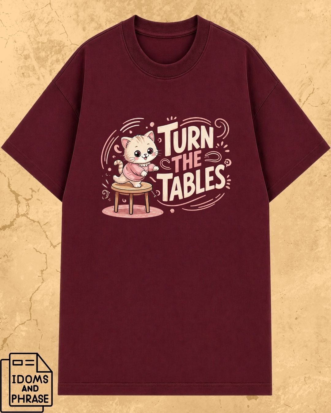 Idiom Whisker Cotton Tee