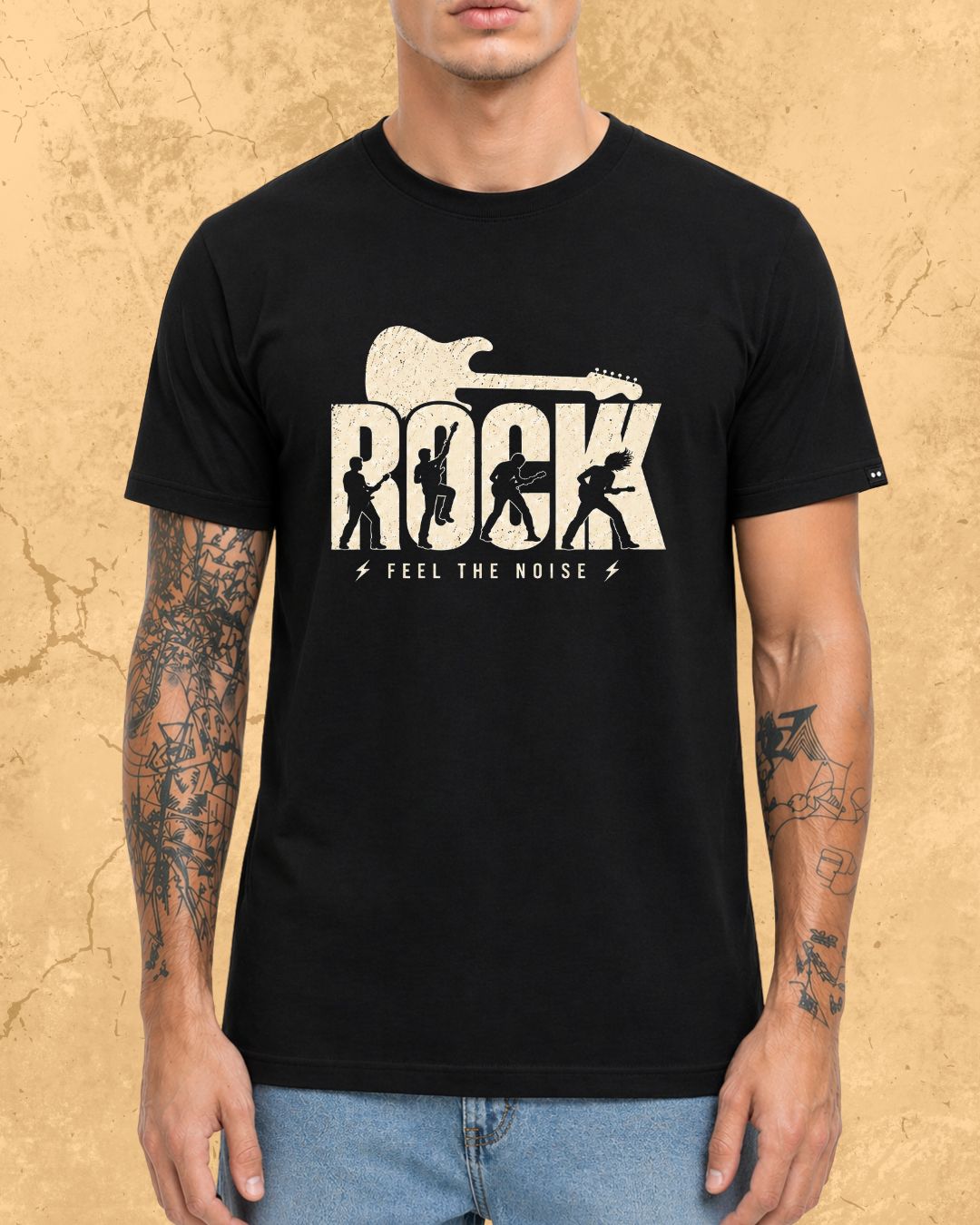 Rock Music Cotton Tshirt