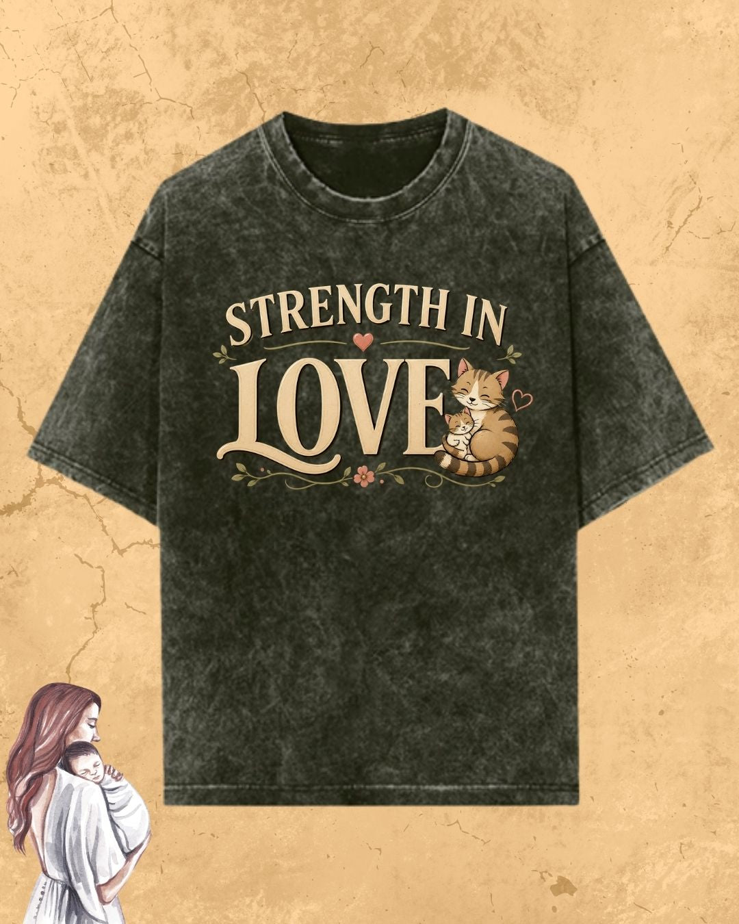 Purr Mom Cotton Tshirt