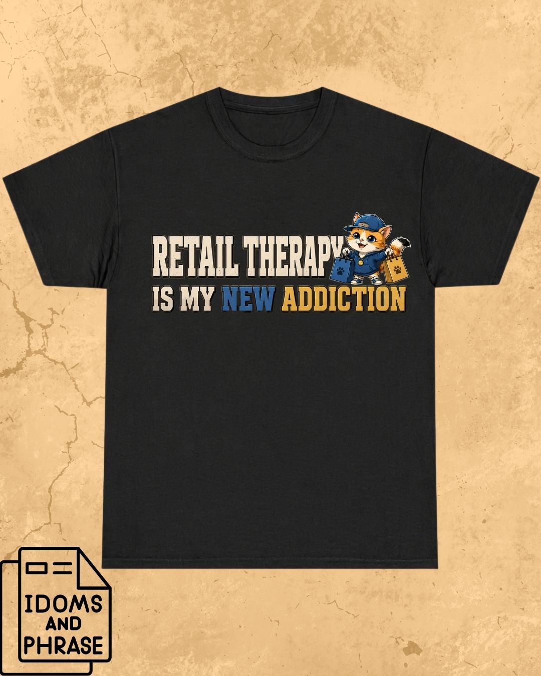 Idiom Whisker Cotton Tshirt