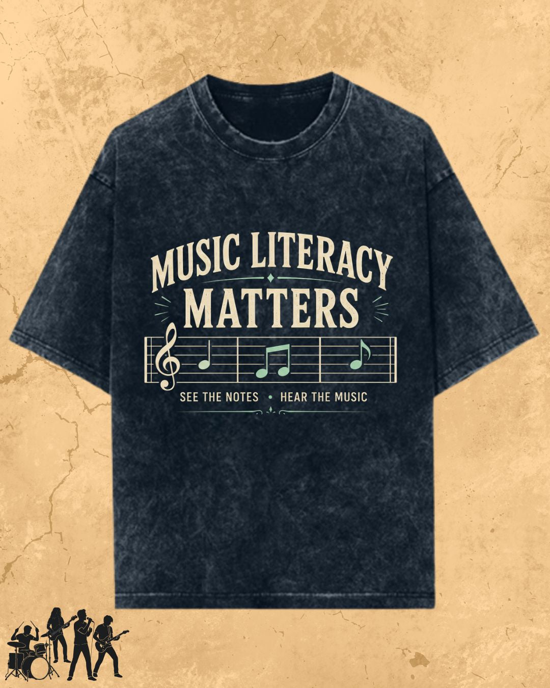 Music Literacy Matters Cotton T-Shirt
