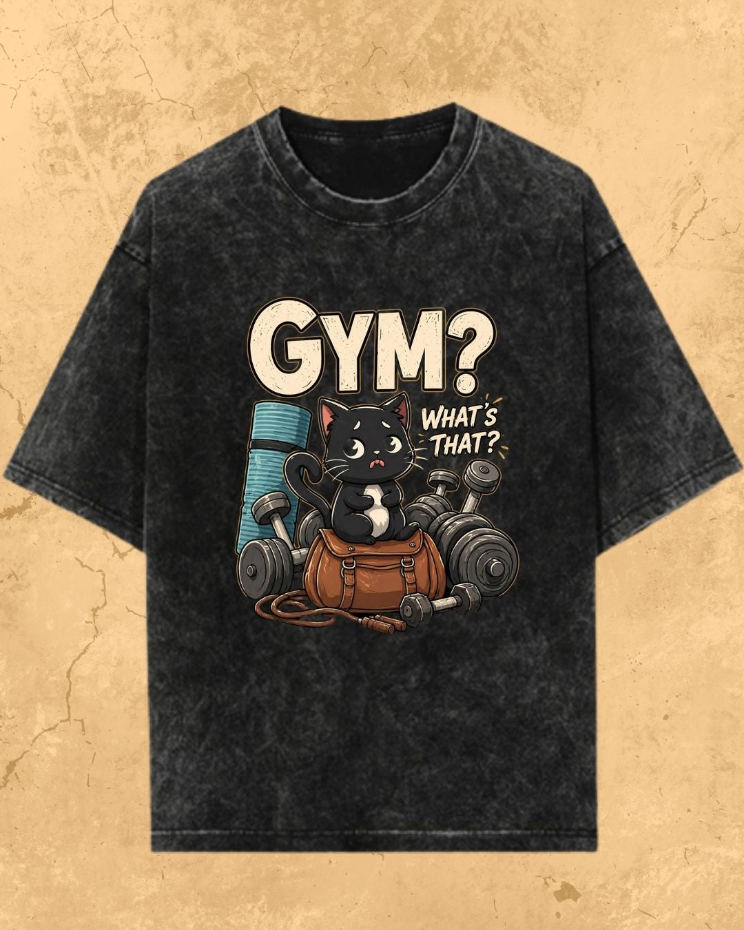 Meow Workout Cotton Tee