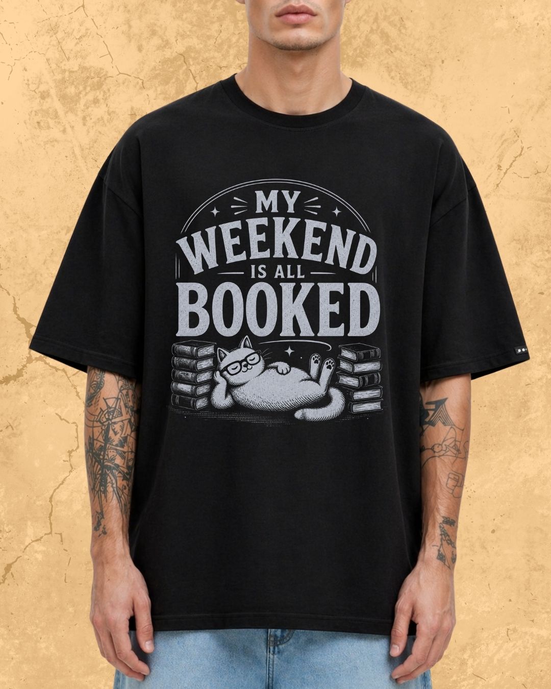 Purrfect Reader Cotton Tshirt