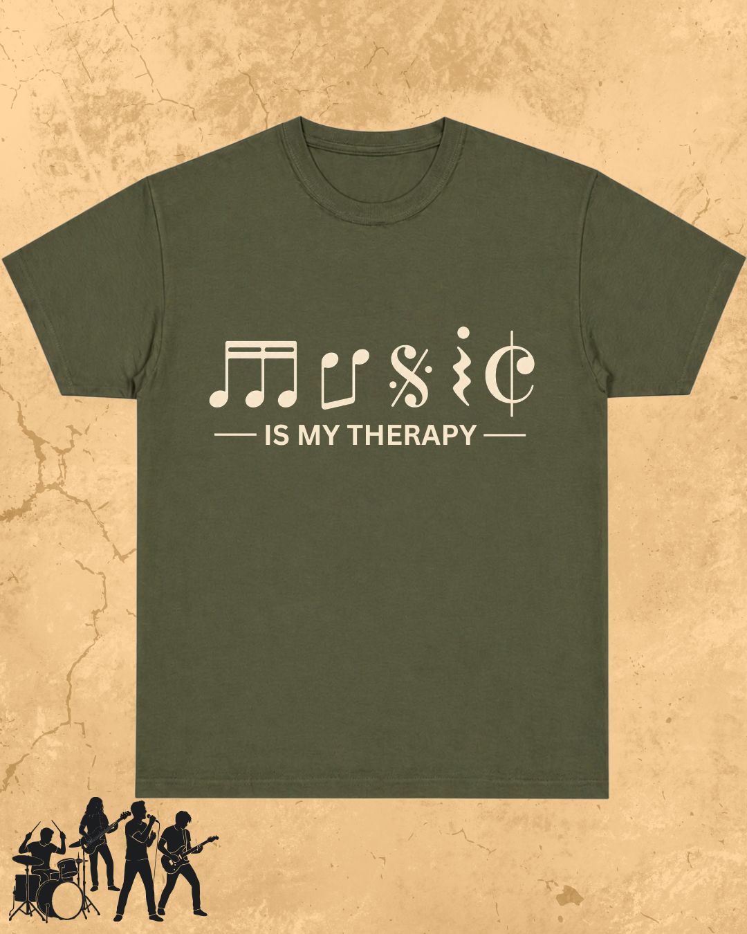 Music Cotton Tshirt