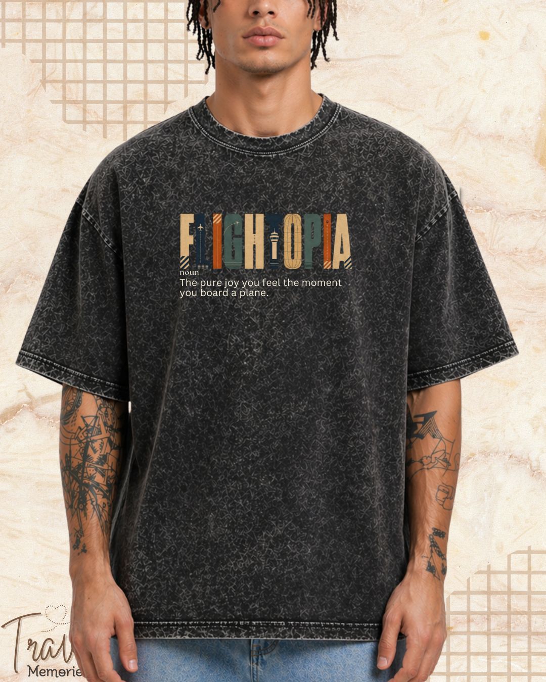 Travel Dictionary Cotton Tshirt