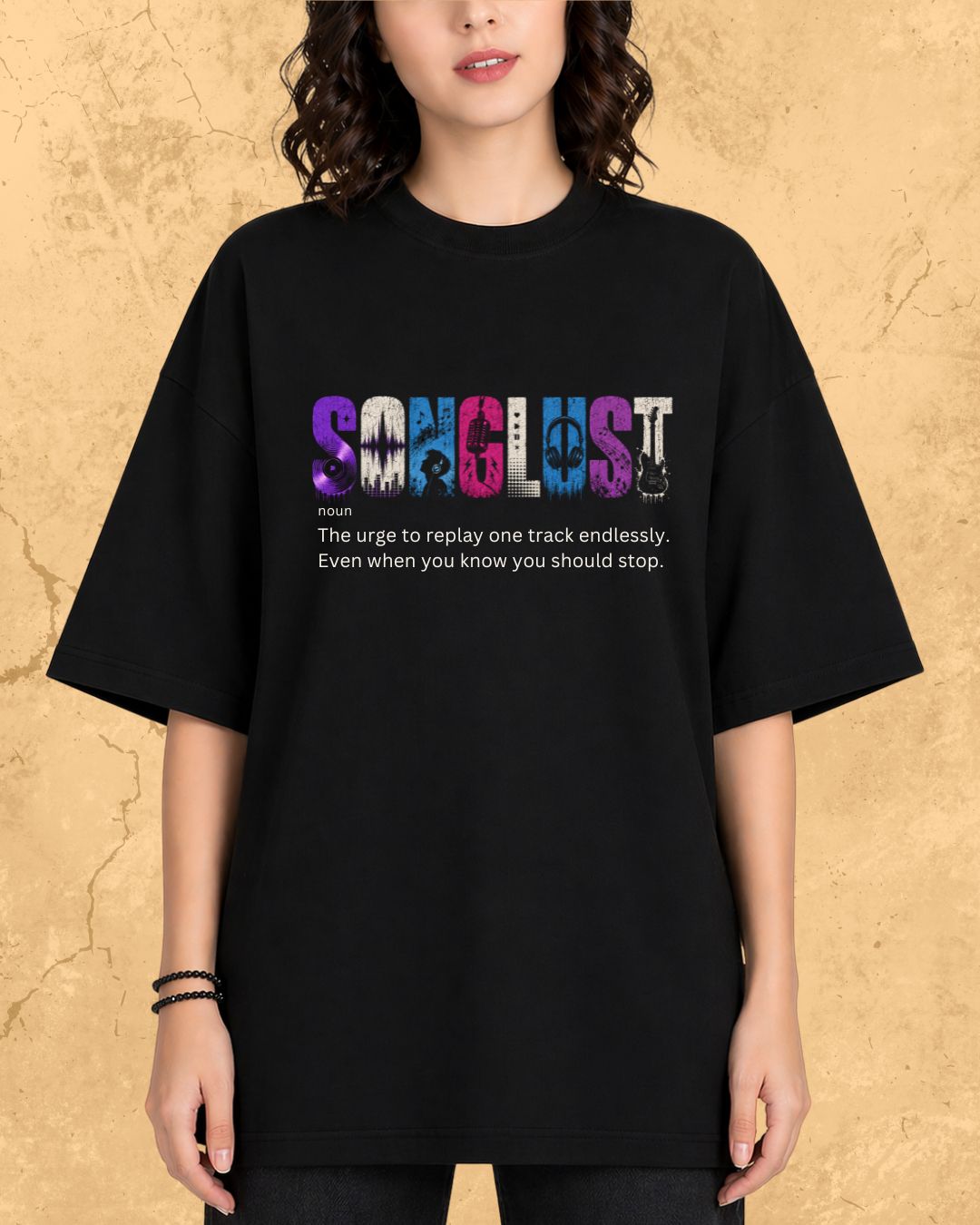 Hinglish Music Dictionary Cotton Tshirt