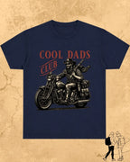 Vintage Cool Dad's Motorcycle Cotton Tshirt