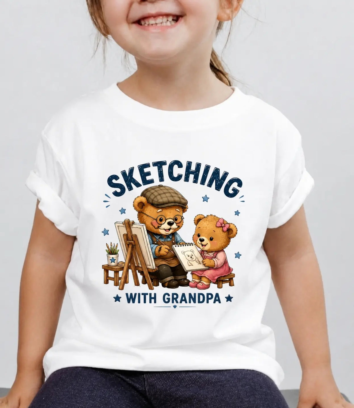 Grandpa & Grandma's Precious kids Cotton Tee