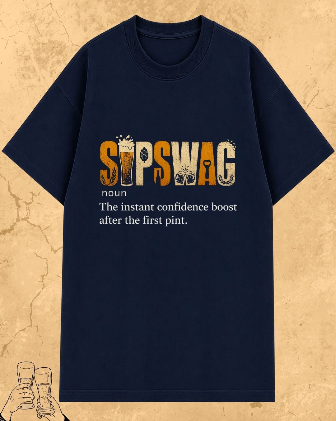 Hinglish Beer Dictionary Cotton Tshirt