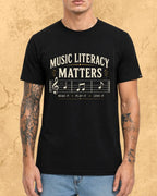Music Literacy Matters Cotton T-Shirt