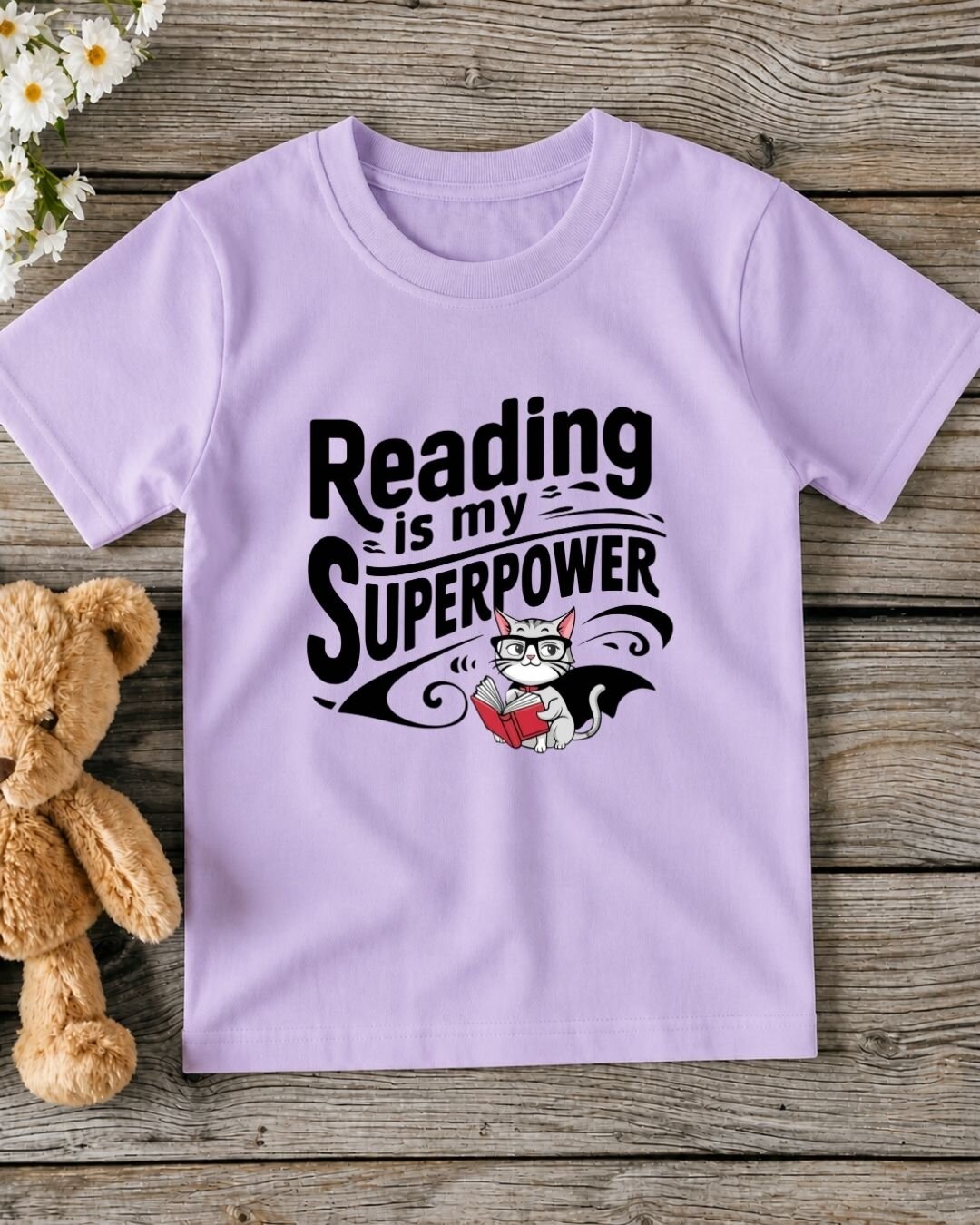 Literacy Kid Cotton Tee