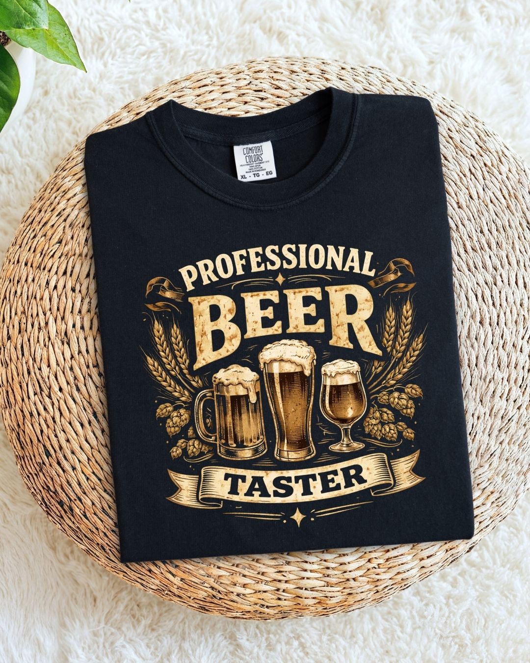 Beer Bond Statement Cotton T-Shirt