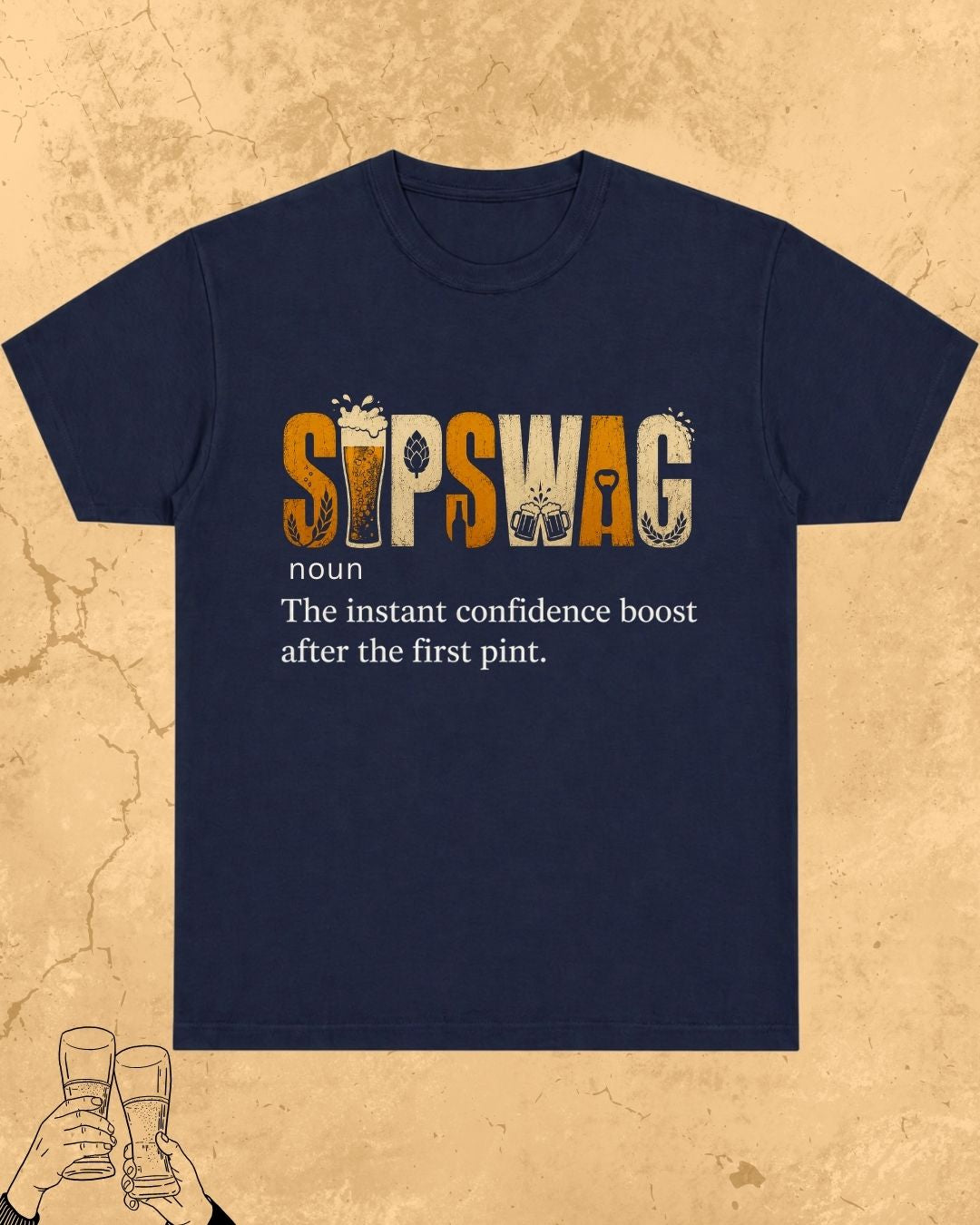 Hinglish Beer Dictionary Cotton Tshirt