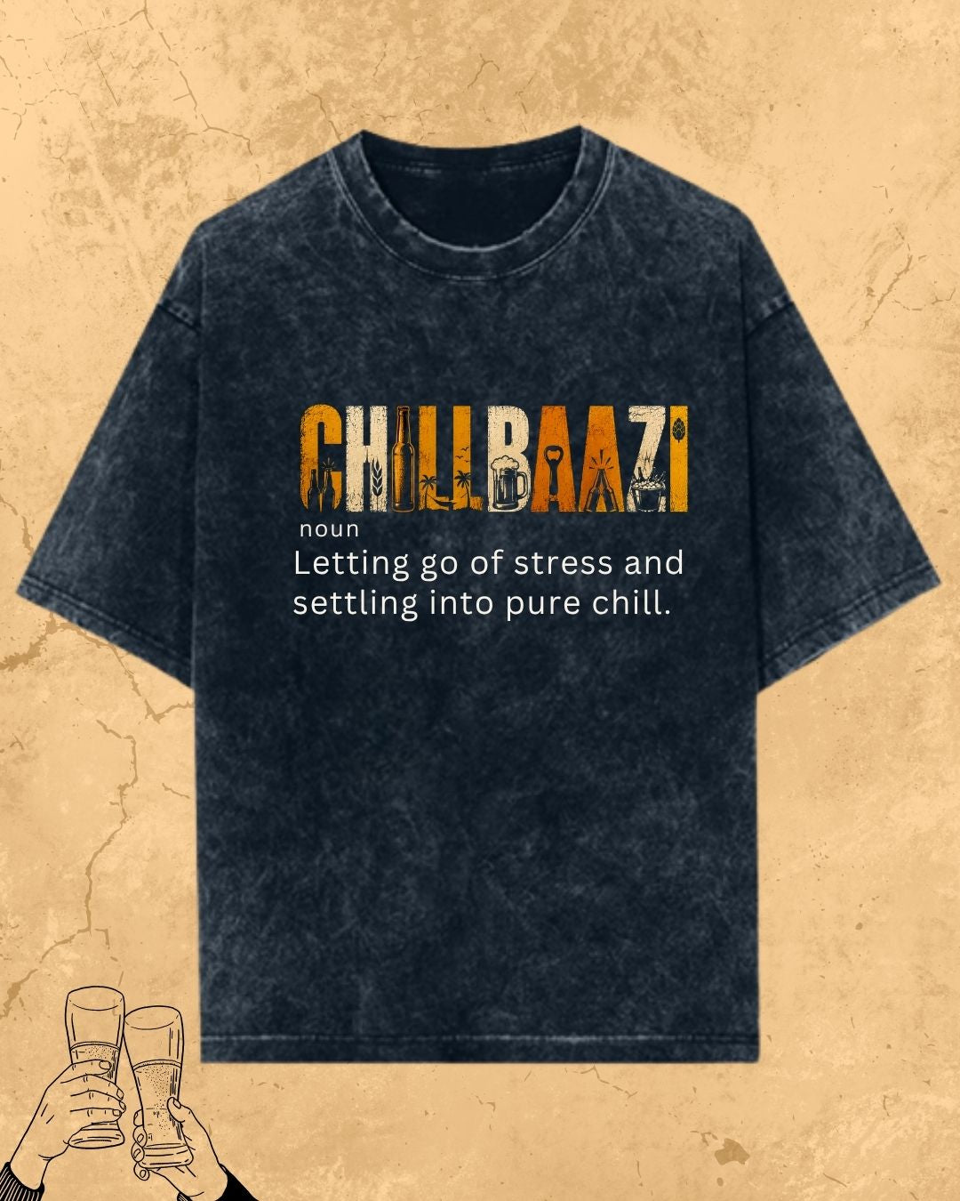 Hinglish Beer Dictionary Cotton Tshirt