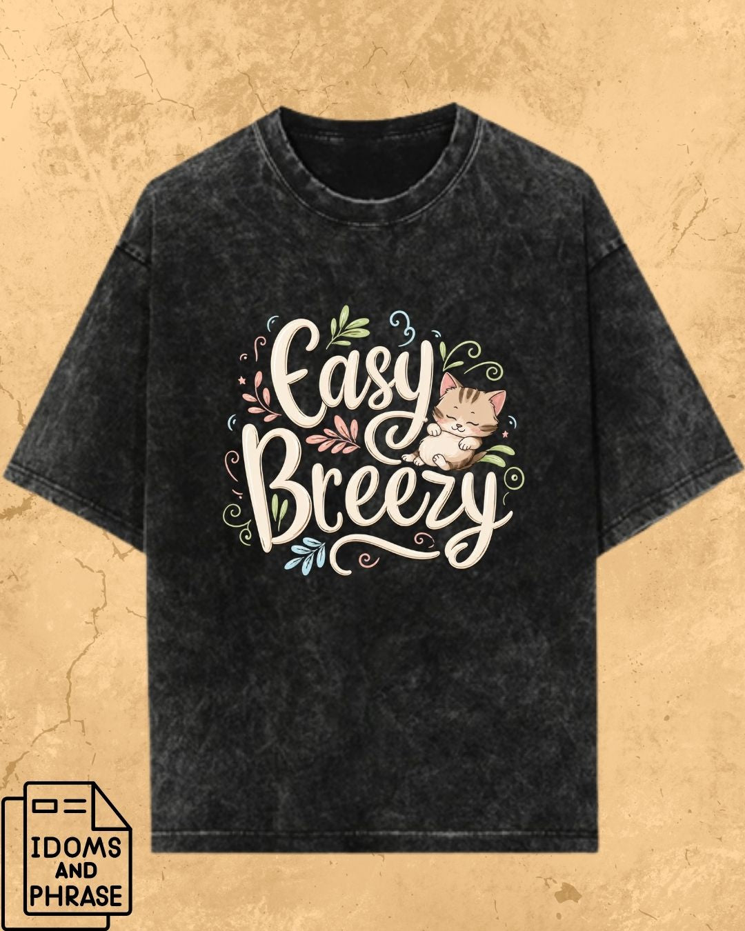 Idiom Whisker Cotton Tee