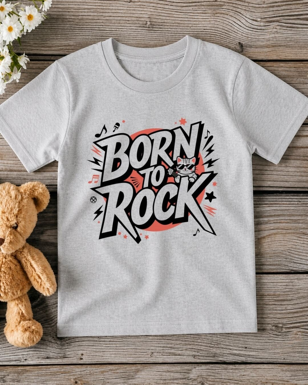 Music Kid Cotton Tee
