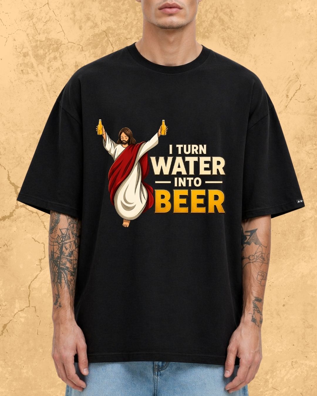 Mythic Beer Warrior Cotton T-Shirt
