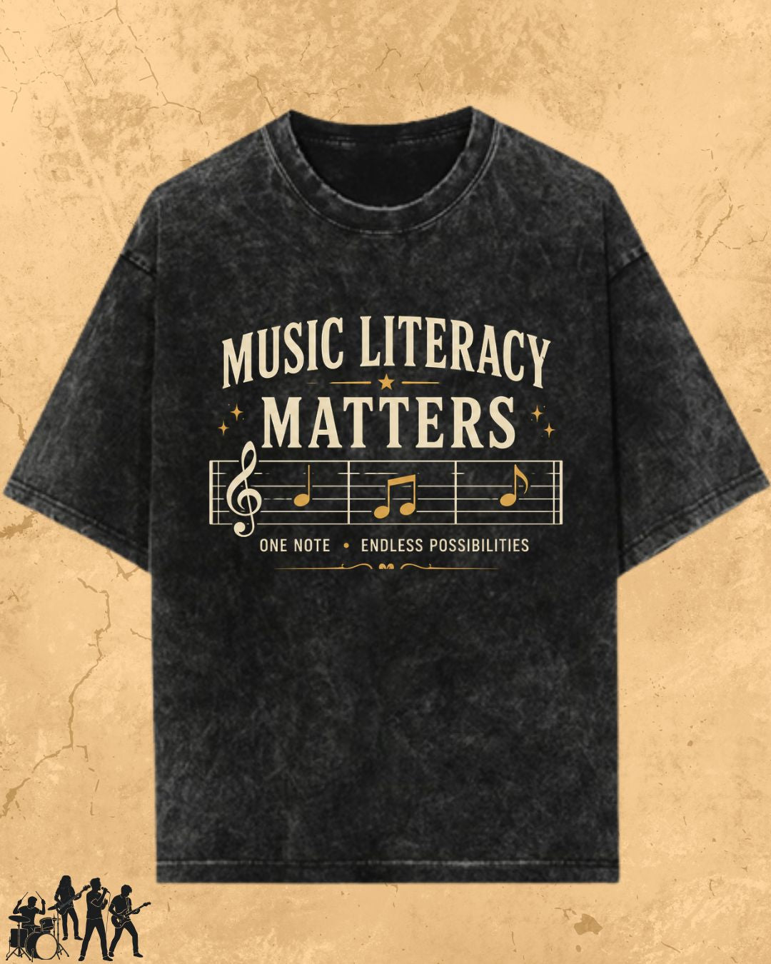 Music Literacy Matters Cotton T-Shirt