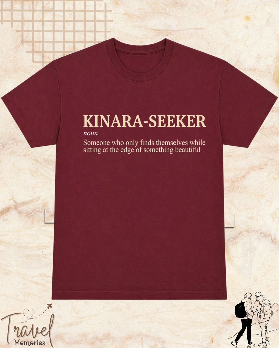 Hinglish Minimalist Dictionary Travel Cotton Tshirt