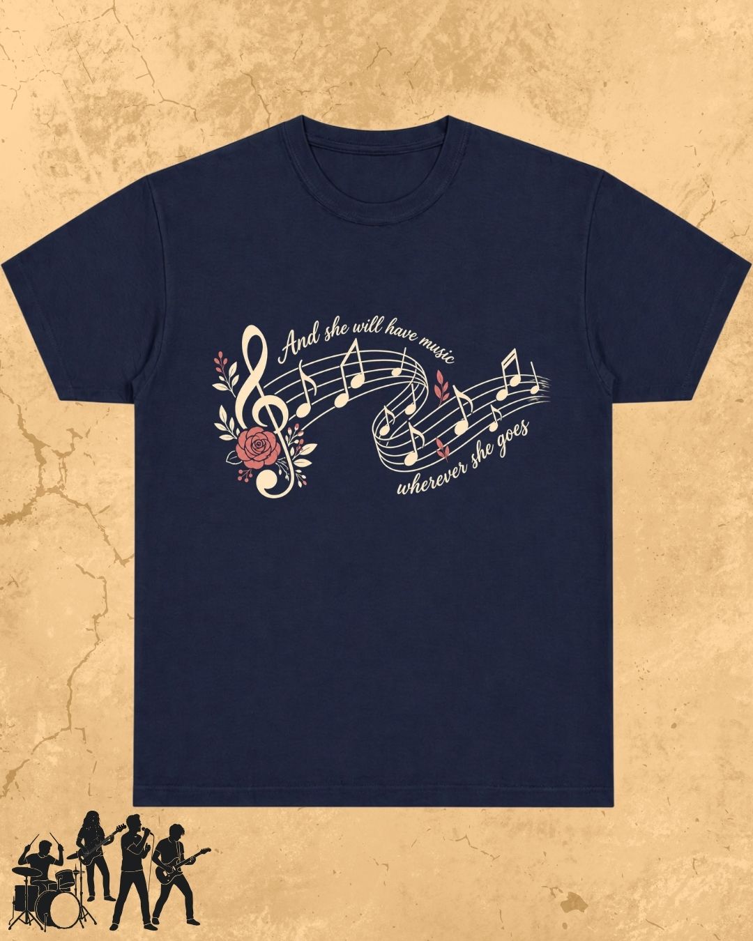 Soul Vibes Music Cotton T-Shirt