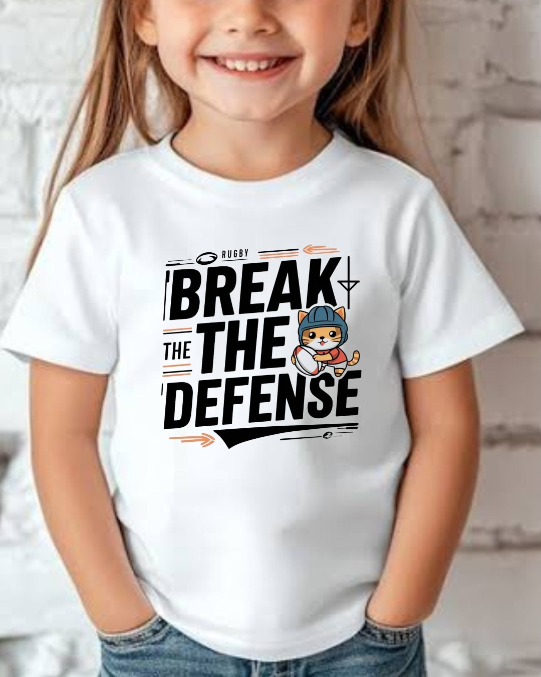 Break the Defence kid Cotton Tshirt