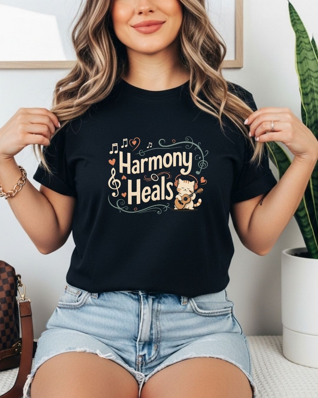 MeowMelody Cotton Tee.