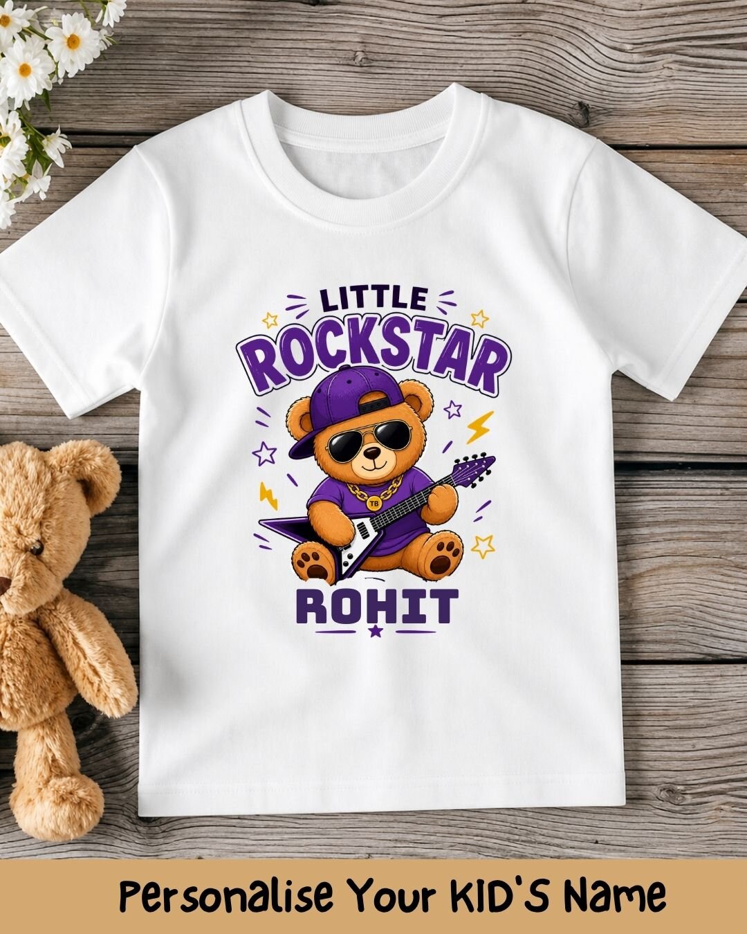 Rockstar Custom Kid's Cotton Tee
